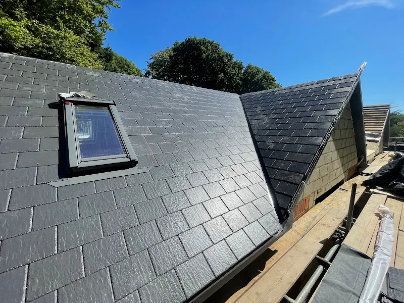 Slate roof detail, Bexhill