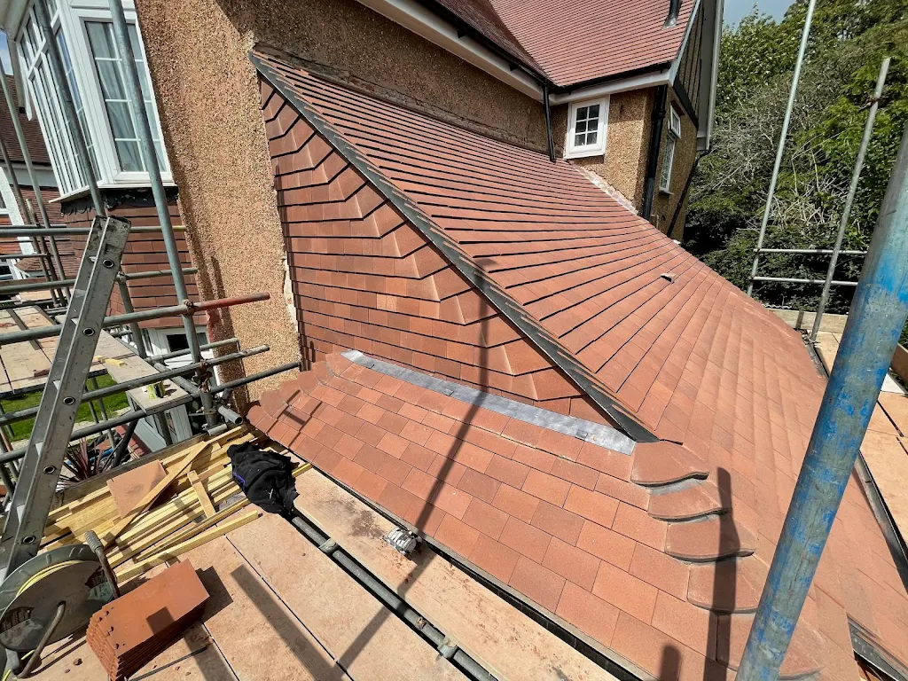 Roof tiling, East Sussex